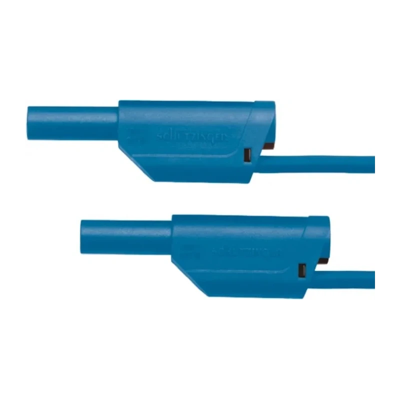 Schutzinger Connector Test Lead 32A 1kV Blue 1m Lead Length VSFK 6001 / 2.5 / 100 / BL