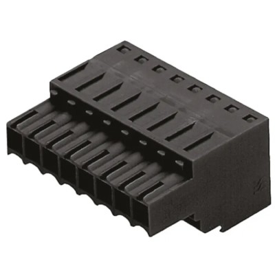 Weidmüller BL Series Pluggable Terminal Block 6-Contact, 3.5 mm Pitch, 1 Row, 320V, 14.5A Current, Polybutylene 1690460000