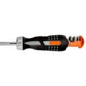 Bahco 1/4 in Hex Hexagon Ratchet Screwdriver, 260 mm Length Stainless Steel 808050P