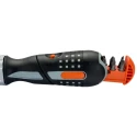 Bahco 1/4 in Hex Hexagon Ratchet Screwdriver, 260 mm Length Stainless Steel 808050P