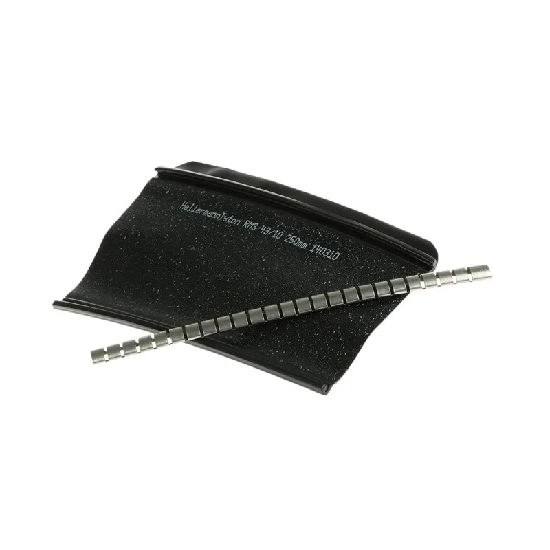 HellermannTyton Halogen Free Heat Shrink Tubing Black 43mm Sleeve Diameter x 250mm Length 4.5:1 450-20000 RMS 43-10-PO-X-BK