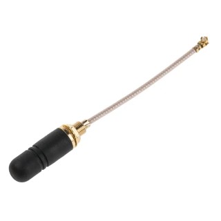 RF Solutions Stubby WiFi Antenna with UFL Connector 0dBi Gain 2.4GHz ANT-24G-S21-P5FL
