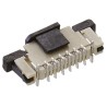 Wurth Elektronik 0.5 mm Pitch 10 Way Straight Male FPC Connector Solder Pin 687310124422