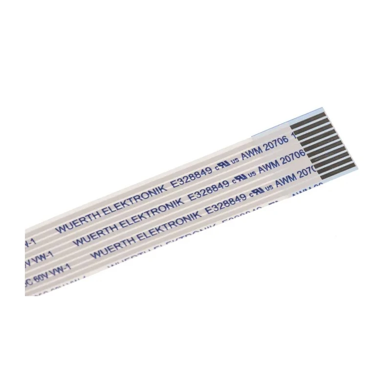 Wurth Elektronik WR-FFC Series Ribbon Cable, 10 Conductors, 1 mm Pitch, 200 mm Length 686710200001