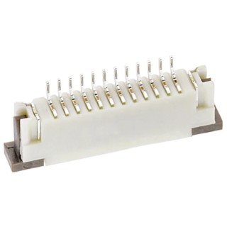 Wurth Elektronik FPC Connector 686 Series 1 mm Pitch 30 Way Straight Male Solder Pin 68613014122