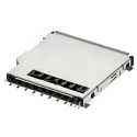 Wurth Elektronik 9 Way Push Pull SD Memory Card Connector Surface Mount 693063010911