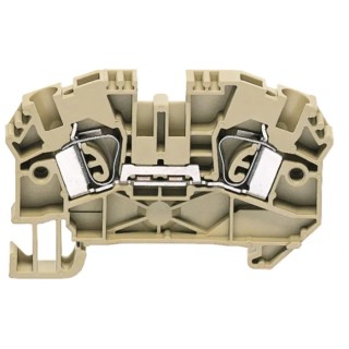 RS PRO DIN Rail Terminal Block Blue 4mm² 2-Level Spring Clamp 600V 35A 763-7479