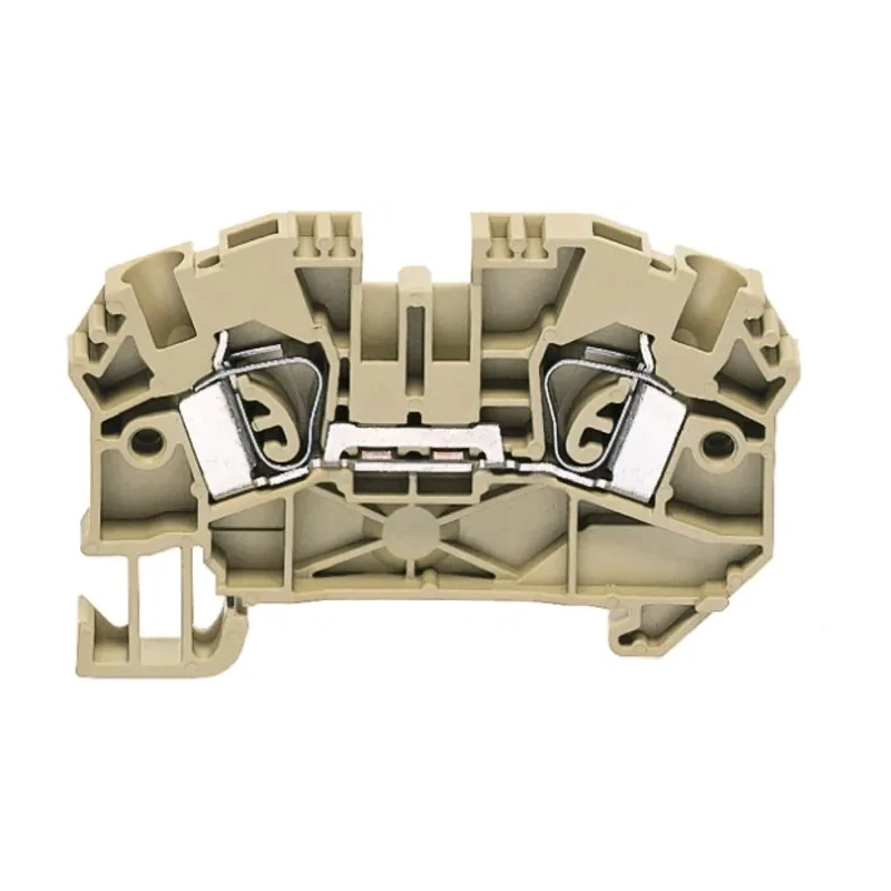 RS PRO DIN Rail Terminal Block Blue 4mm² 2-Level Spring Clamp 600V 35A 763-7479