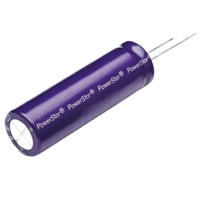 Eaton 5 F Supercapacitor 2.5V DC Cylindrical Through Hole, -10 to 30 % Tolerance HB1020-2R5505-R