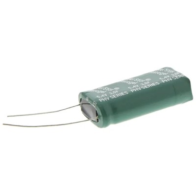 Eaton 3 F Supercapacitor -10 to 30 % Tolerance 5.4V DC Through Hole PHV-5R4V305-R