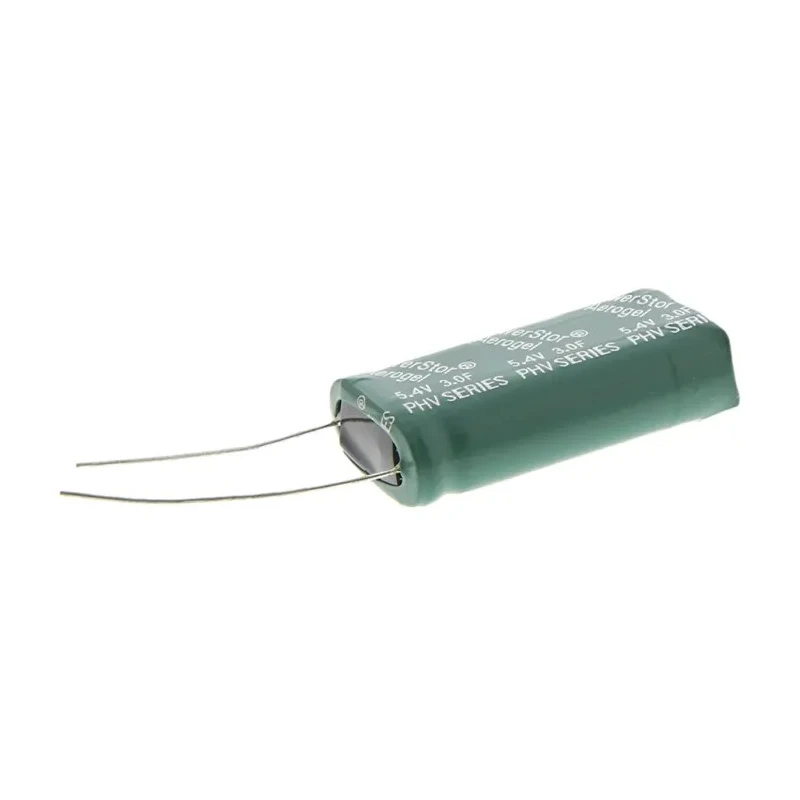 Eaton 3 F Supercapacitor -10 to 30 % Tolerance 5.4V DC Through Hole PHV-5R4V305-R