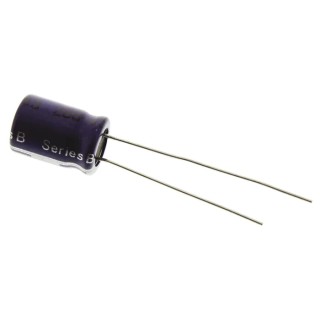 Eaton Supercapacitor Cylindrical Cell 1F Capacitance 2.5V DC Through Hole Mount -20 to 80 % Tolerance B0810-2R5105-R