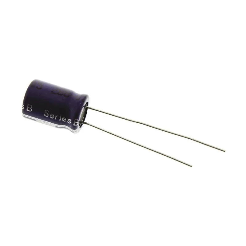 Eaton Supercapacitor Cylindrical Cell 1F Capacitance 2.5V DC Through Hole Mount -20 to 80 % Tolerance B0810-2R5105-R
