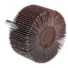 3M Aluminium Oxide Flap Wheel Abrasive Disc 60 mm Diameter, Face Width 30 mm, P60 Grit, Series 339 FC110075775