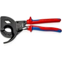 Knipex Ratchet Cable Cutter 320mm, Tool Steel Jaw, Multi-Component Grip 95 32 320