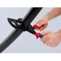 Knipex Ratchet Cable Cutter 320mm, Tool Steel Jaw, Multi-Component Grip 95 32 320