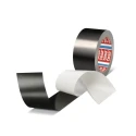 Tesa Conductive Aluminium Tape 50mm x 25m 0.09mm Thickness Black Acrylic Adhesive 160°C Max 50577-00000-01