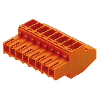 Weidmüller BL Series Pluggable Terminal Block, 12-Contact, 3.5 mm Pitch, 1 Row, Screw Connection, 320V 12A 1638650000