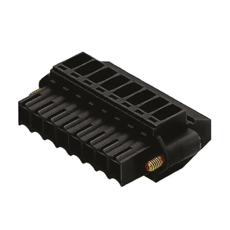 Weidmüller BL Series Pluggable Terminal Block, 8-Contact, 3.5 mm Pitch, 1 Row, 12A, 320V, Polybutylene 1639300000