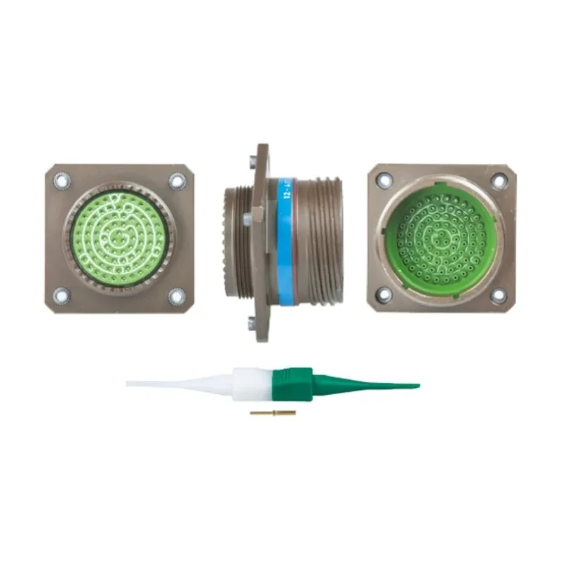 Souriau Sunbank by Eaton 79 Way Panel Mount MIL-DTL-38999 Series III Circular Connector, 5A, Aluminium Housing 8D3421W35PN