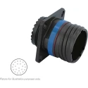 Souriau Sunbank by Eaton MIL Spec Circular Connector 22 Way Panel Mount Straight Copper Alloy 5A IP67 8D013Z35PN