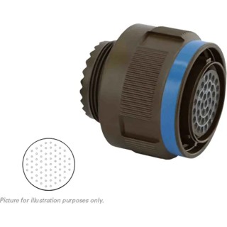 Souriau Sunbank by Eaton MIL Spec Circular Connector 8D Series 66 Way Copper Alloy Straight Cable Connector 2300V 8D519W35SN