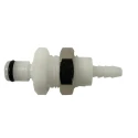 Colder Products Acetal Hose Connector 3.18 mm ID, Male Connection, 8.3 Bar, PMC42-02