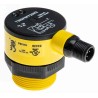 Banner Diffuse Photoelectric Sensor Barrel Sensor 200 mm Detection Range PNP Output IP69K Protection T30SP6FF200Q