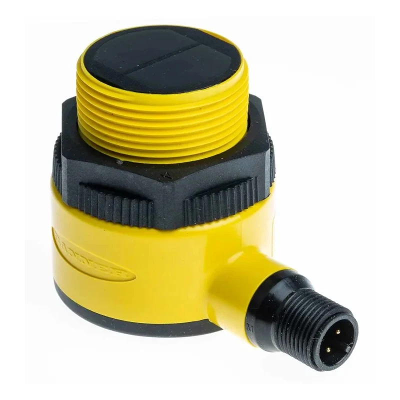 Banner Diffuse Photoelectric Sensor Barrel Sensor 200 mm Detection Range PNP Output IP69K Protection T30SP6FF200Q