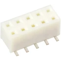 Hirose A3 Series Straight Surface PCB Socket, 10-Contact, 2 Row, 2 mm Pitch, 12A, 200V A3A-10DA-2SV(71)