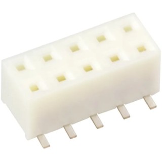 Hirose A3 Series Straight Surface PCB Socket, 10-Contact, 2 Row, 2 mm Pitch, 12A, 200V A3A-10DA-2SV(71)