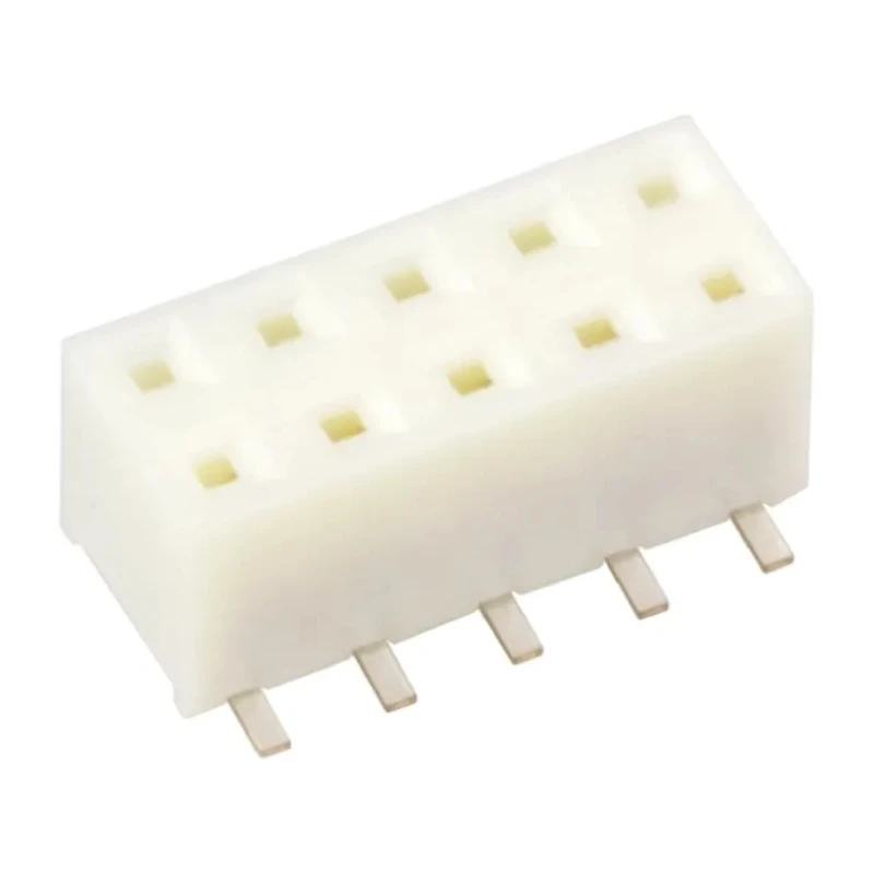 Hirose A3 Series Straight Surface PCB Socket, 10-Contact, 2 Row, 2 mm Pitch, 12A, 200V A3A-10DA-2SV(71)
