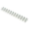 RS PRO Non-Fused Terminal Block, 12-Way, 10AWG Wire, 32A Screw, 380V, Polyethylene 763-8116