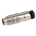 binder Circular Connector, 5 Contacts, Cable Mount, Socket Male, IP67, Miniature 18.5 mm Shell 250V, 6A 99.5613.15.05