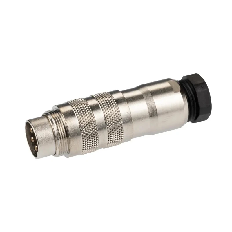 binder Circular Connector, 5 Contacts, Cable Mount, Socket Male, IP67, Miniature 18.5 mm Shell 250V, 6A 99.5613.15.05