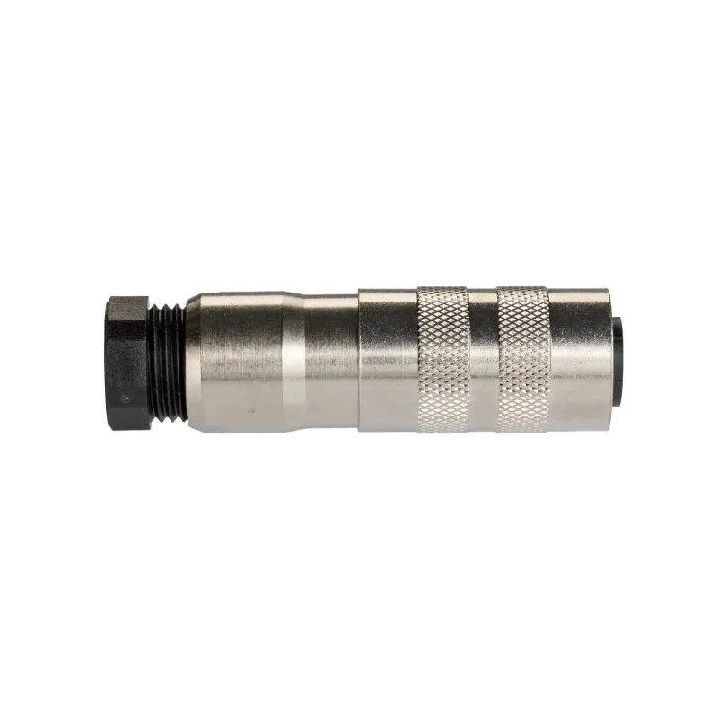 binder Circular Connector Miniature 5 Contacts 6A 250V Solder Termination Socket Female IP67 Copper Zinc Alloy 99.5614.15.05