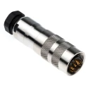 binder Circular Connector 12 Contacts Cable Socket Female Miniature 60V 3A IP67 423 Series 99.5630.15.12