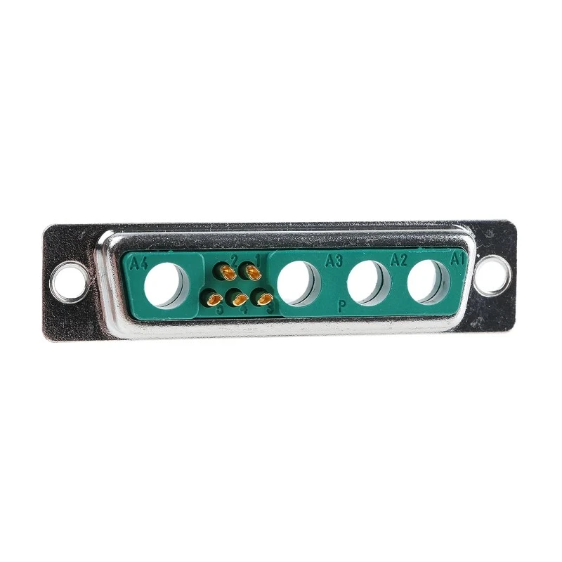 FCT from Molex 9 Way Straight Panel Mount D-Sub Connector Male 173107 Series FM9W4P-K120 / 1731070061