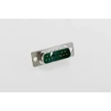 FCT from Molex FM 11 Way Straight Panel Mount D-Sub Connector Male FM11W1P-K120 / 1731070102