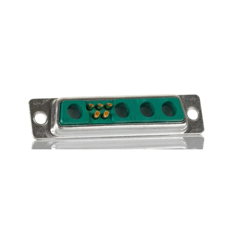 FCT from Molex 9 Way Straight 2.84 mm Pitch Panel Mount D-Sub Connector Female FM9W4S-K121 / 1731070062