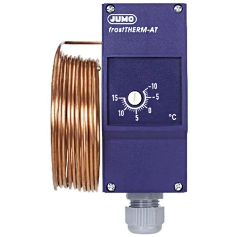 Jumo Capillary Thermostat +15 °C Max Changeover Function 1P 16 A Wall Mount 604100/20-5-140-6000-0-40/000