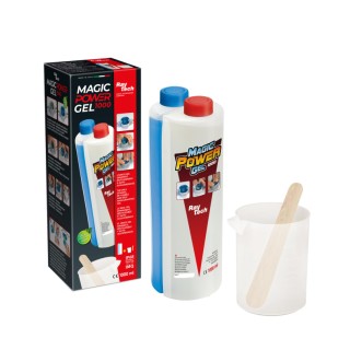 Raytech Plumbers Putty Magic Power Gel Blue Fluid 1000 ml, 7 to 9 min cure, Max 200°C MAGIC POWER GEL