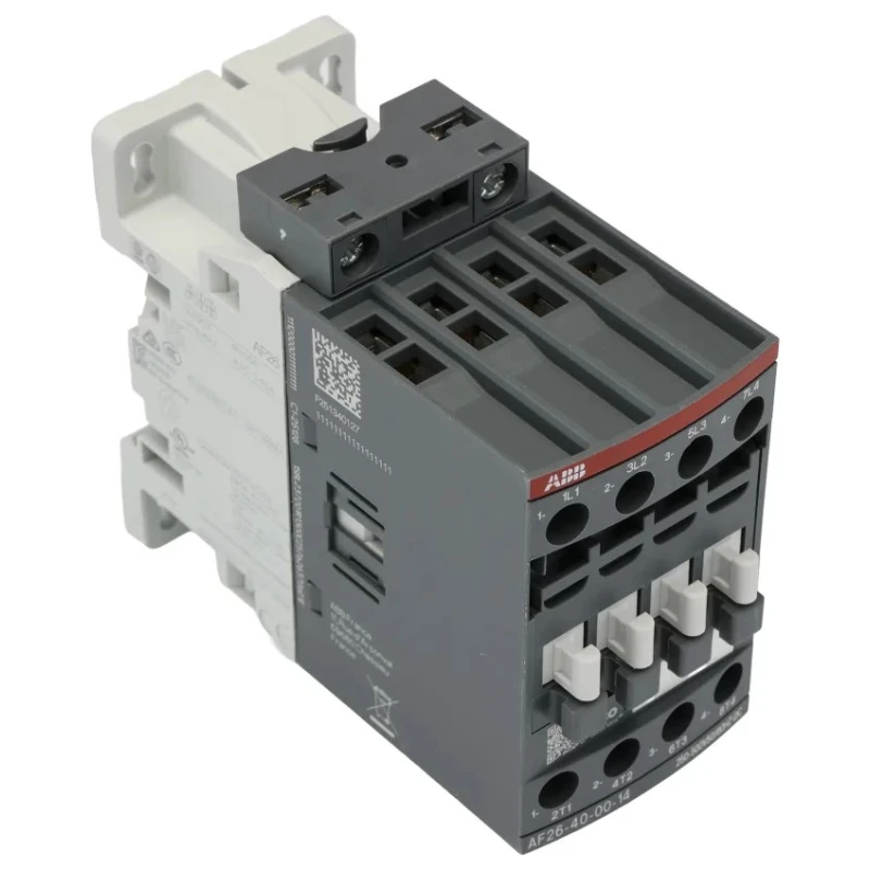 ABB 4-Pole Motor Control Contactor AF26, 250-500 V AC/DC Coil, 45 A, 11 kW 690 V AC 4 NO Terminals AF26