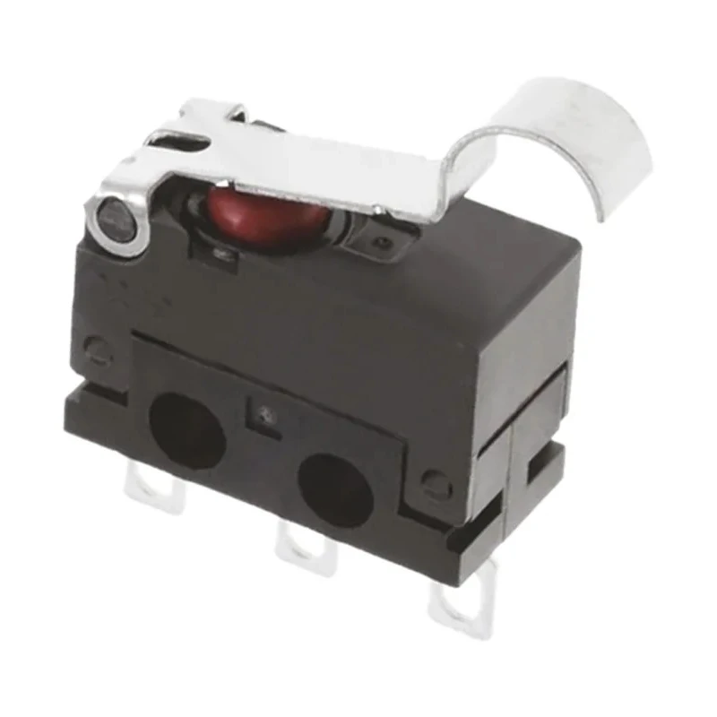 Omron Simulated Roller Lever Micro Switch, Solder Lug Terminal, 2A, 30 V dc, SPCO, IP6X D2FD-2L30-1H