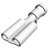 TE Connectivity FASTIN-FASTON .375 Black Uninsulated Female Spade Connector, Crimp, 9.53 x 1.22 mm Tab Size 10 AWG 280755-2