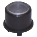 MEC Tactile Switch Cap Black for 5G Series, Polycarbonate and ABS Material, IP67 Rated 1FS091