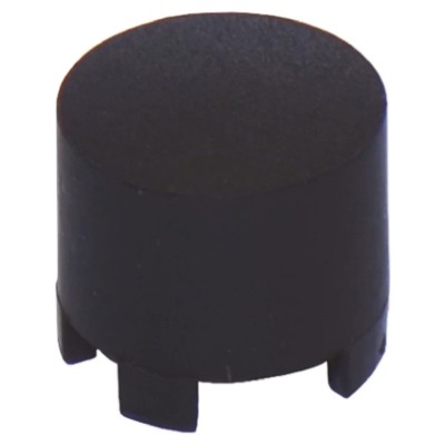 MEC Tactile Switch Cap Black Polyamide IP67 for 5G Series, 5E Series 1SS09-11.0