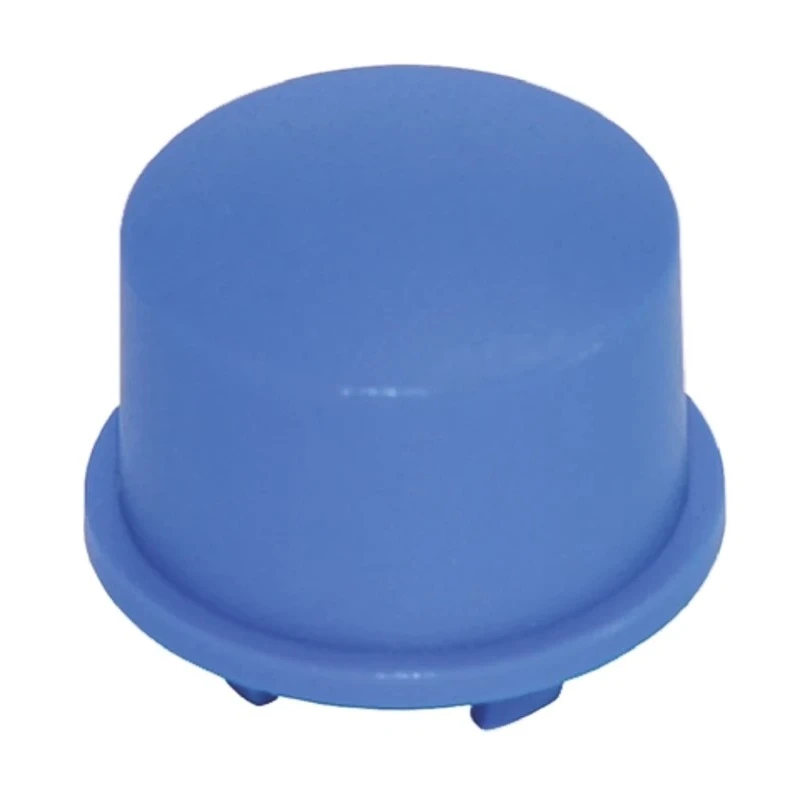 MEC Blue Tactile Switch Cap for 5G Series, Round Shape, ABS & Polycarbonate, IP67, 1US00