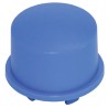 MEC Blue Tactile Switch Cap for 5G Series, Round Shape, ABS & Polycarbonate, IP67, 1US00