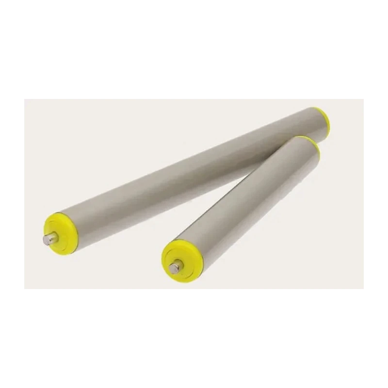 Interroll Zinc Plated Round Conveyor Roller Female Threaded Spindle, 50 mm Diameter x 450 mm Length, 12 mm 17X3JAALAE - 450